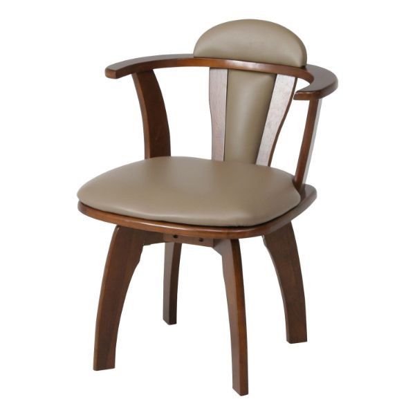 ダイニングチェア おしゃれ 回転 クッション 北欧 肘付き ダイニングチェアー 木製 食卓椅子 椅子 1脚 安い 回転式 肘掛付き 1人用 単品 ダイニング