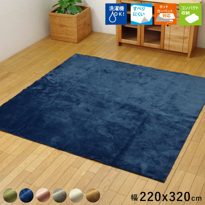 261 cm X 352 cm - ラグ 夏用 カーペット 6畳 洗える 絨毯 無地 おしゃれ ラグマット 洗濯 防音 滑り止め 長方形 シンプル すべり止め 220×320 オールシーズン 床暖房 ホットカーペット対応 洗濯機 ルンバ対応 短毛 薄手 洗濯可 丸洗い 夏用ラグ 夏用カーペット じゅうたん 激安 安い