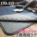 ラグ 冬用 下敷き 防音 ふかふか 下敷専用ラグ 115x170 2畳 厚手 洗える 3畳 滑り止め 正方形 カーペット 絨毯 おしゃれ 安い マット オールシーズン