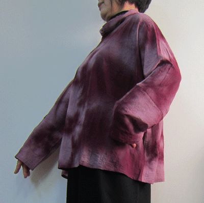 レディース　サロン フットマッサージ フットバス 技術者 作業着 チャイナ ドレス 2点セット ウエスト Aラインイン