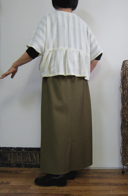 自然派好みにお勧めちょっと押し付け♪上下の配色がすんなりツーピース　1着限定