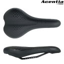 アセンシア FORTIS (フォルティス) ブラック コンフォート スポーツ サドル Acentia