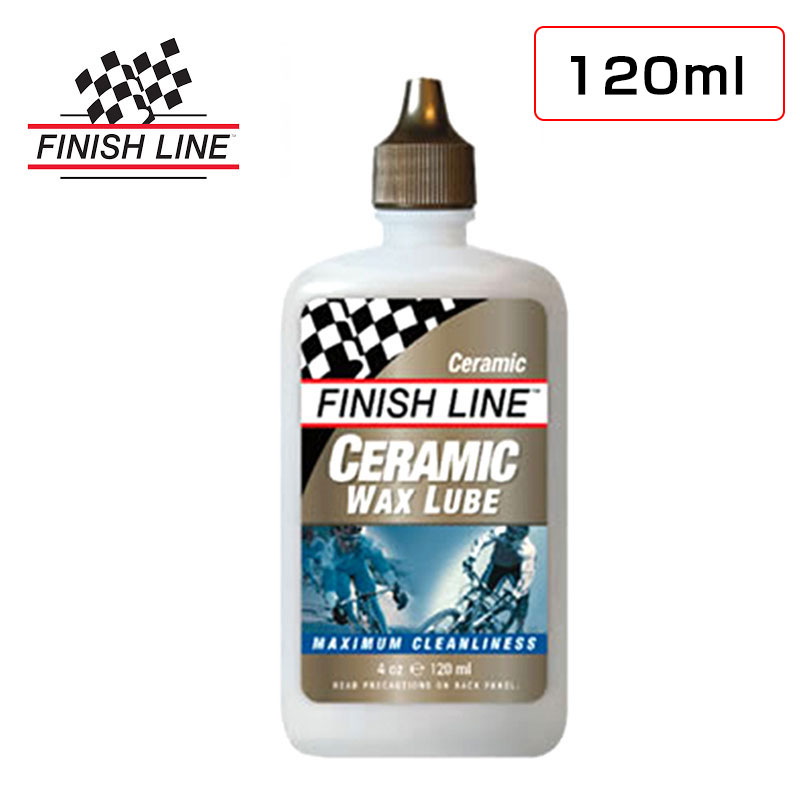 フィニッシュライン CERAMIC WAX CHAIN LUBE（セラミックワックスルーブ） 【120mlボトル】 FINISH LINE