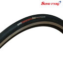 ソーヨータイヤ SEAMLESS ROAD CR h160 (シームレスロード CR h160) 28”×20mm ブラック SOYO TYRE