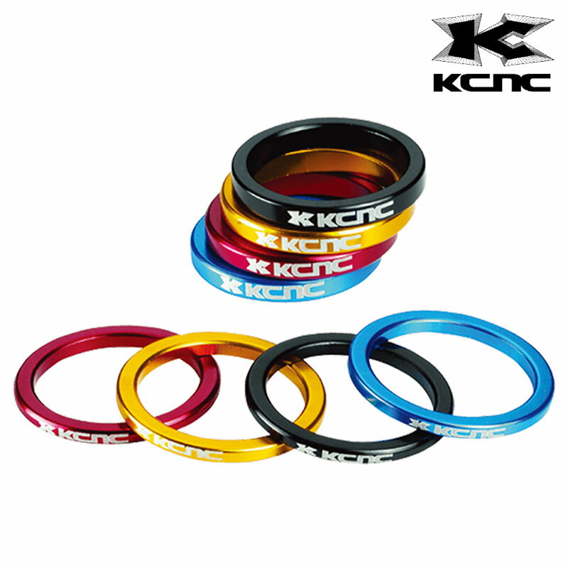 ケーシーエヌシー HEADSET SPACER 28.6mm （ヘッドセットスペーサー） 2mm KCNC