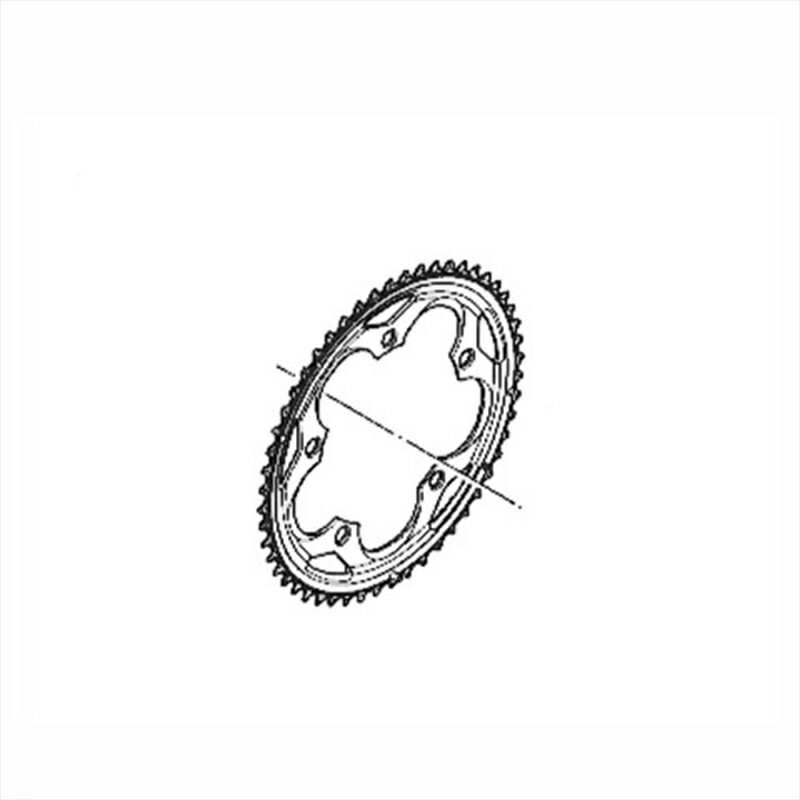 シマノ CHAIN RING with SPIKE 50T-F スパイク付 チェーンリング 50T-F FC-5750-L SHIMANO あす楽 土日祝も出荷