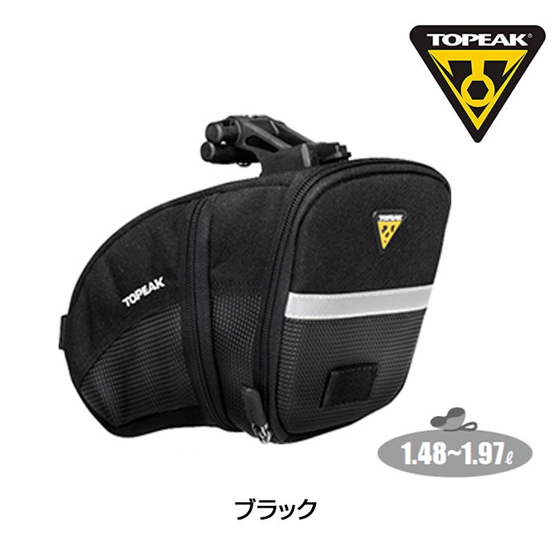 トピーク AeroWedgePack（QuickClick） Lサイズ（BAG25503） エアロウェッジパック（クイッククリック） TOPEAK 即納 土日祝も出荷