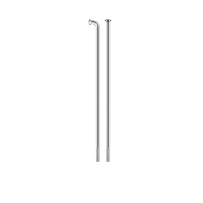 ԥ顼 PLAIN15 4 J-BEND SILVER 250mm-278mm Pillar