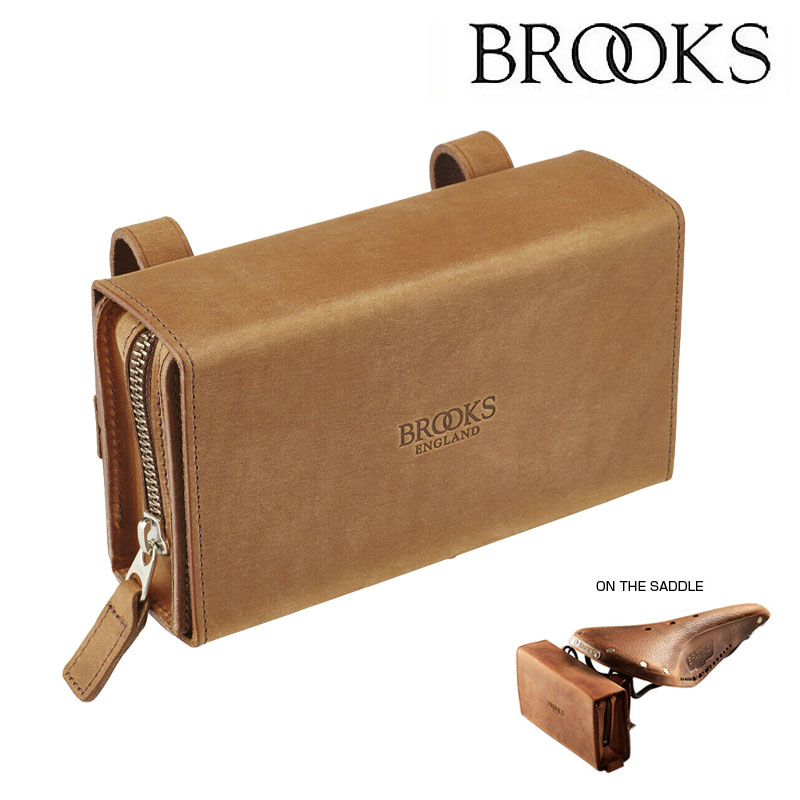 BROOKS（ブルックス） D-SHAPED TOOL BAG （Dシェイプドツールバッグ） [サドルバッグ] [ロードバイク] [クロスバイク] [MTB]