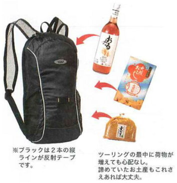 オーストリッチ BACKPACK LIGHT 5.5 バックパックライト5.5(収納袋付) ブラック OSTRICH