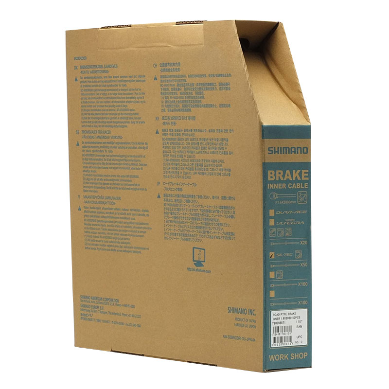 ���ޥ� �������� PTFE �֥졼������ʡ������֥�ܥå��� ��1.6mm��2050mm/50�ܡ�S�� SHIMANO