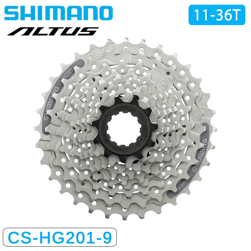 SHIMANO（シマノ）CS-HG201 9S 11-36T 9スピード CS-HG201-9 MTB カセットスプロケット