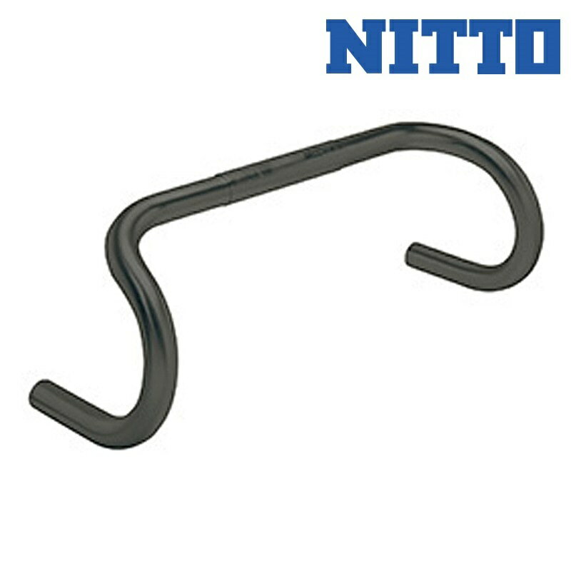 ニットー B105AA ドロップバー ブラッククランプ径： 25.4mm NITTO