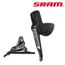 スラム RIVAL1 HYDRAULIC DISC BRAKESET (ライバル1油圧ディスクブレーキセット) 左リア/フラットマウント SRAM 送料無料