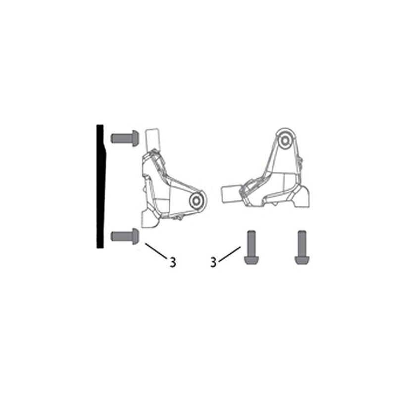 スラム BRACKET FLAT MOUNT BOLT STAINLESS （フラットマウント用ステンレスボルト） SRAM 一部色サイズ即納 土日祝も出荷