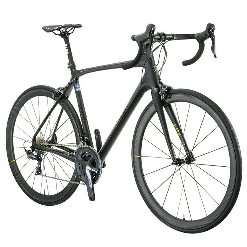 2019モデル】GIOS TORNADO。やや長めのホイール