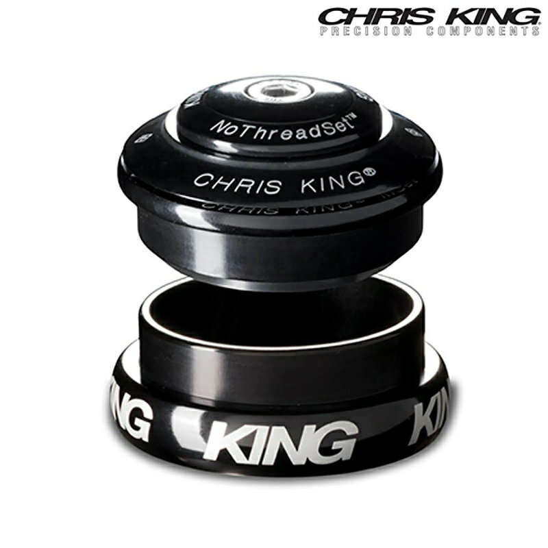 クリスキング INSET8 headset 1-1/8 1-1/4 44mm BLACK CHRIS KING