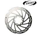ビービービー POWER STOP (パワーストップ) ディスクブレーキローター (シルバー)160mm BBB