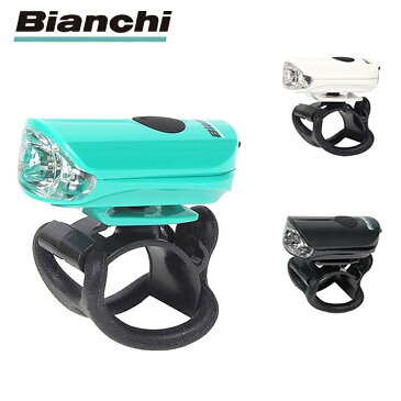 Bianchi(ビアンキ) USBコンパクトライトC フロント 発電式 100ルーメン[自転車] [ライト] [ヘッドライト] [ロードバイク] [クロスバイク]