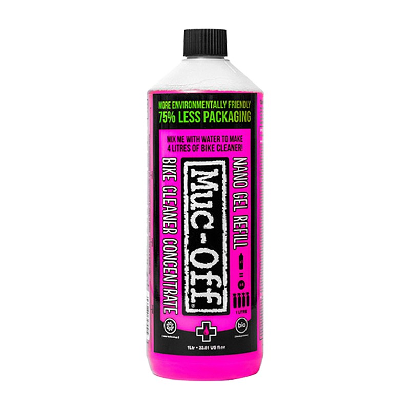 マックオフ BIKE CLEANER CONCENTRATE （バイククリーナーコンセントレート） 1L NANO TECH BIKE CLEANER 4倍濃縮詰め替え用 MUC-OFF あす楽 土日祝も出荷 2