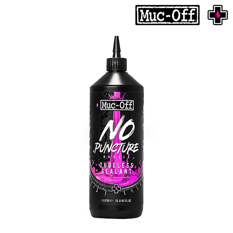 マックオフ NO PUNCTURE HASSLE TUBELESS SEALANT （ノーパンクチャーハッスルチューブレスシーラント）1L ボトル MUC-OFF あす楽 土日祝も出荷