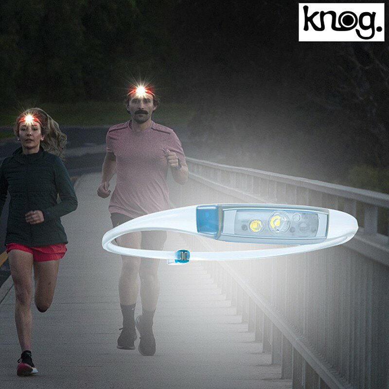 ノグ QUOKKA RUN HEADLAMP (クオッカランヘッドランプ)フロント 充電式 100ルーメン knog 土日祝も営業 送料無料 ヘッドライト ロードバイク