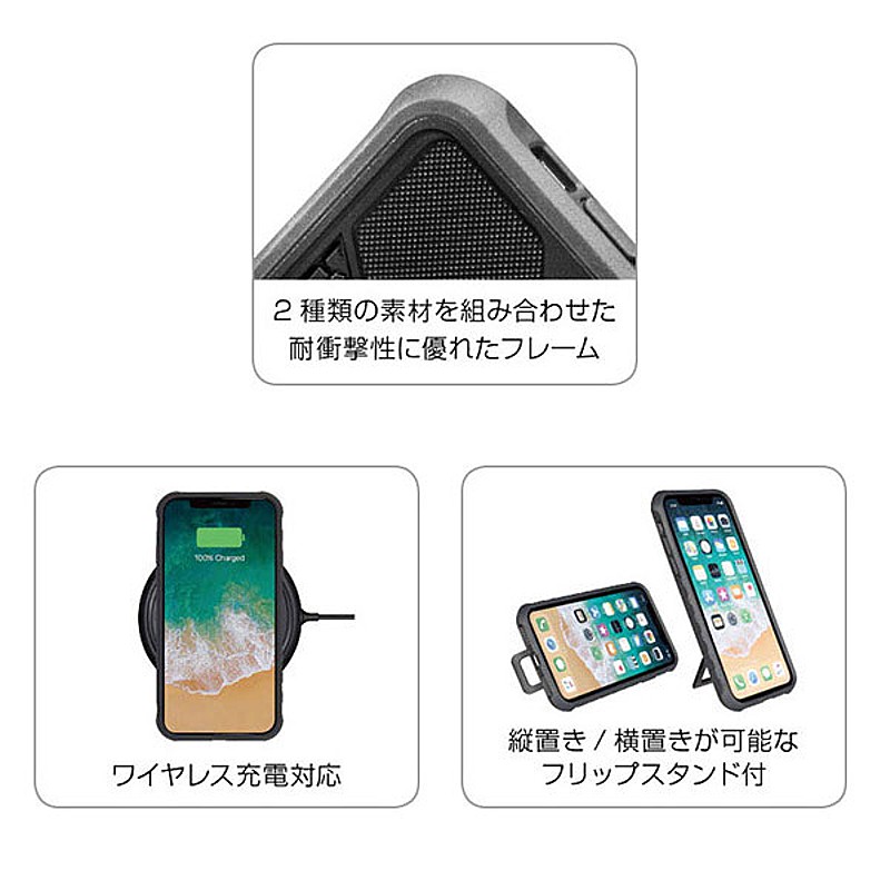 TOPEAK（トピーク） RIDE CASE （ライドケース）iPhone 11 Pro Max用単体[スマートフォンホルダー][自転車に取り付ける]