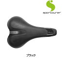 ■SPORTOURER （スポーツアラー） 100年を超えるサドル作りのノウハウをコンフォートサドルに投入したのがスポーツアラー。 レーシングサドルで定評のあるGELパッドなどを、コミューターサドルにも生かし、乗り心地を追求しています。◆FLX LADY GEL ロードバイクからシティーサイクルまで幅広くマッチするシンプルなデザイン。 ●重量： 420g