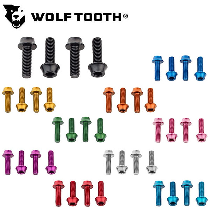 ウルフトゥース Water Bottle CageBolts （ウォーターボトルケージボルト） Wolftooth 一部色サイズあす楽 土日祝も出荷