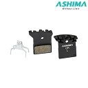 アシマ AT0107-OR-A ディスクブレーキパッド シマノ用 フラットマウント シマノL03A互換 Y8PU98040互換 ASHIMA あす楽 土日祝も出荷