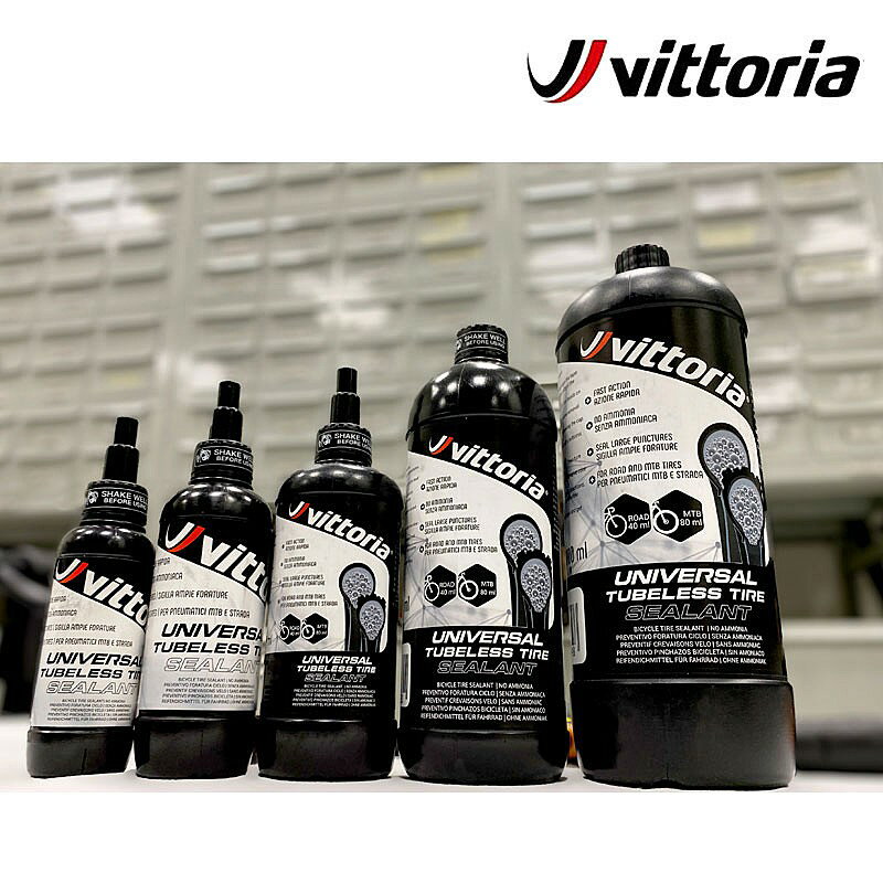 ヴィットリア UNIVERSAL TUBELESS TIRE SEALANT（ユニバーサルチューブレスタイヤシーラント）80ml Vittoria 即納 土日祝も出荷