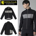 カペルミュール ウインドシールド切替ジャケット ブラック KAPELMUUR 送料無料