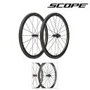 スコープサイクリング R4 Rim(R4リム)前後セットホイール チューブレスレディ SCOPE CYCLING