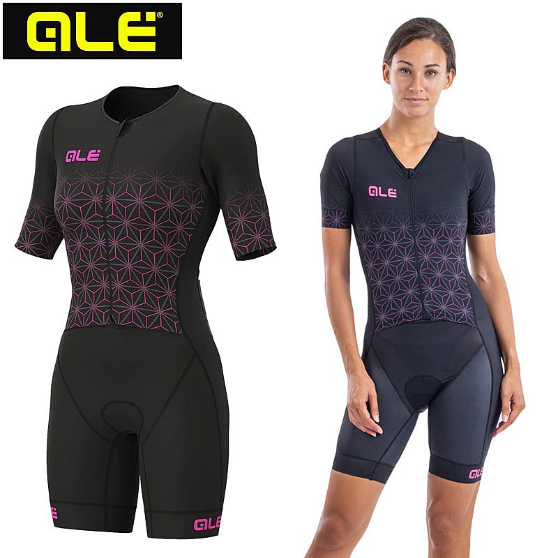 スーパーセール限定ポイントさらに2％！！アレ MAUI W TRIATHLON UNITARD （マウイWトライアスロンユニタード）BLACK ale 送料無料