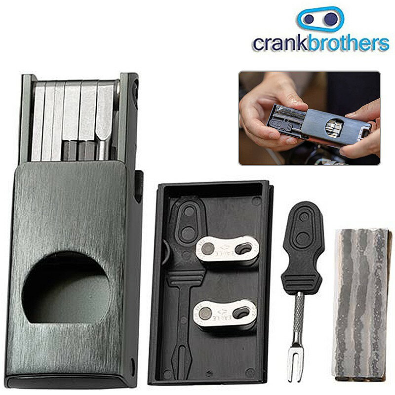 クランクブラザーズ F11 ツール自転車メンテナンス携帯工具 crankbrothers 送料無料
