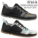 フィジーク TERRA ERGOLACE X2 FLAT GTX（テラエルゴレースX2フラットGTX）フラットペダル用シューズ fizi:k 送料無料