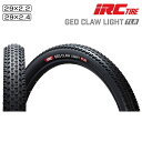 アイアールシー GEO CLAW LIGHT TUBELESS READY (ジオクロウライトチューブレスレディ)MTBタイヤ 29インチ IRC