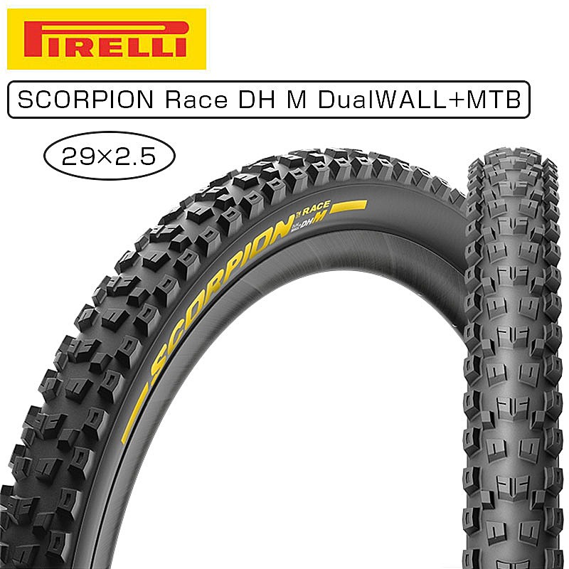 Rakuten - ピレリ SCORPION Race （スコーピオンレース） DH M DualWALL+ MTBチューブレスタイヤ 29×2.5 PIRELLI 送料無料