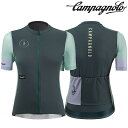 カンパニョーロ BECOME SPEED RACE WOMAN JERSEY (ビカムスピードレースウィメンズジャージ)GREEN/LILAC Campagno...