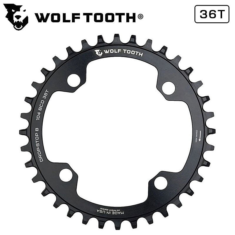 եȥ Drop stop B Chainring ʥɥåץȥåB󥰡104 BCD 36T Wolftooth ...
