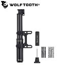 ウルフトゥース ENCASE PUMP 85CC WITH TIRE PLIUG TOOL (エンケースポンプ85ccタイヤプラグツール) Wolftooth ...