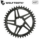 ウルフトゥース DIRECT MOUNT CHAINRING (ダイレクトマウントチェーンリング)FOR SRAM 42T COMPATIBLE WITH SRAM FLATTOP Wolftooth 送料無料