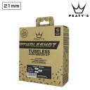 ピーティーズ HOLESHOT TUBELESS CONVERSION KIT (ホールショットチューブレスコンバージョンキット)21mm Peaty’s