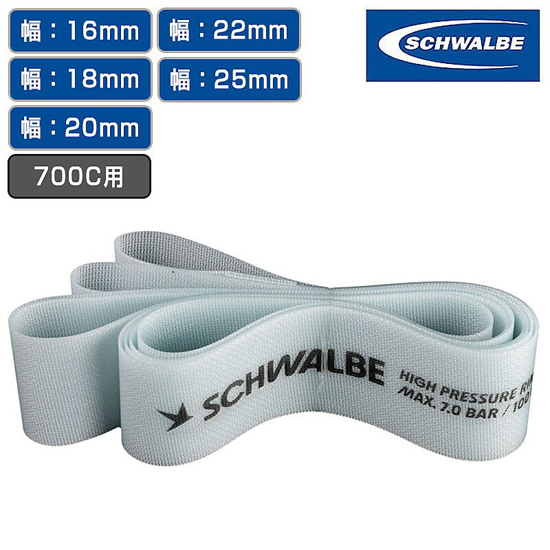  HP RIM TAPE ʥϥץå㡼 ơס1ܡޤʤ700C 16mm 18mm 20mm 22mm 25mm SCHWALBE