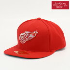 AMERICAN NEEDLE アメリカンニードル NHL ナショナルホッケーリーグ DETROIT RED WINGS ベースボールキャップ 400a1v-drw