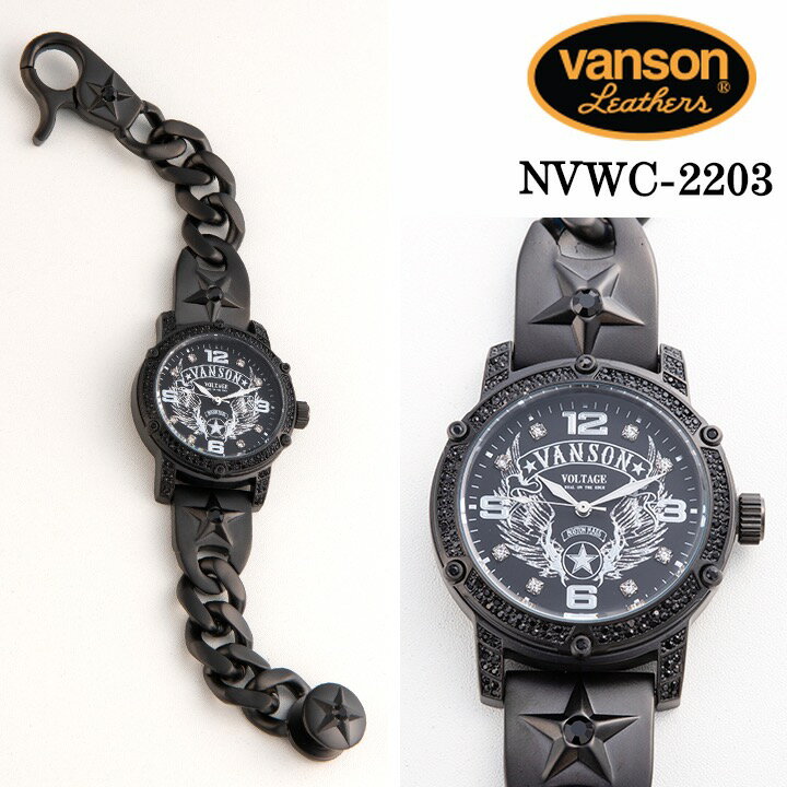 VANSON X VOLTAGE バンソン ヴォルテージコラボ 時計 ウォッチ nvwc-2203