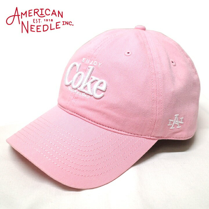 AMERICAN NEEDLE アメリカンニードル Coca-Cola コカコーラ Coke Logo CAP キャップ【BALLPARK】smu713a-coke