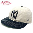 AMERICAN NEEDLE AJj[h Negro League jO[O New York Black YankeesyLine Outzsmu700a-nby