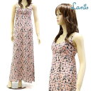 【Lani】ラニ PRINTED MAX-C DRESS ロングマキシワンピース マキシドレス 花柄 E447