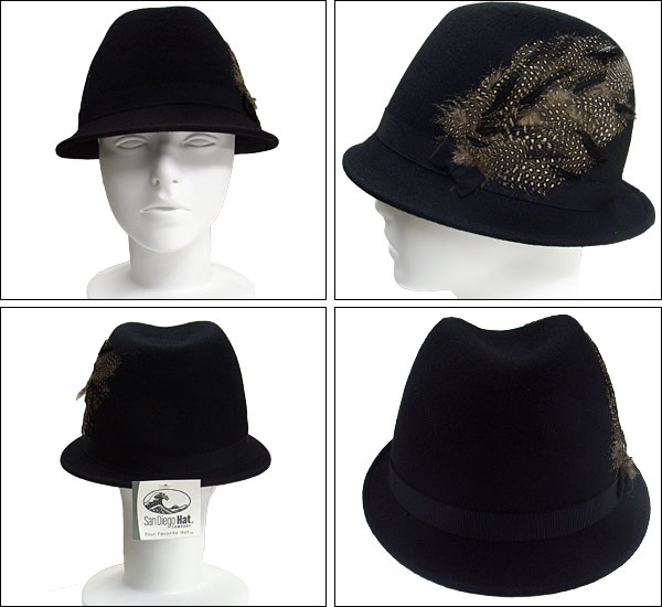 SanDiegoHat ����ǥ������ϥå� �ե����� �ϥå� �ե��ɡ��� ���ޤ�˹�� wfh7814osblk